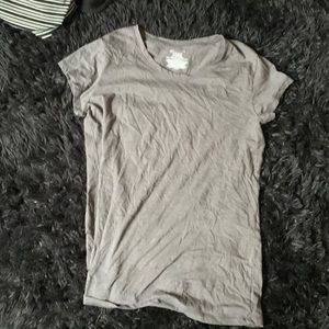 No-Boundaries Casual Tshirt Walmart Grey